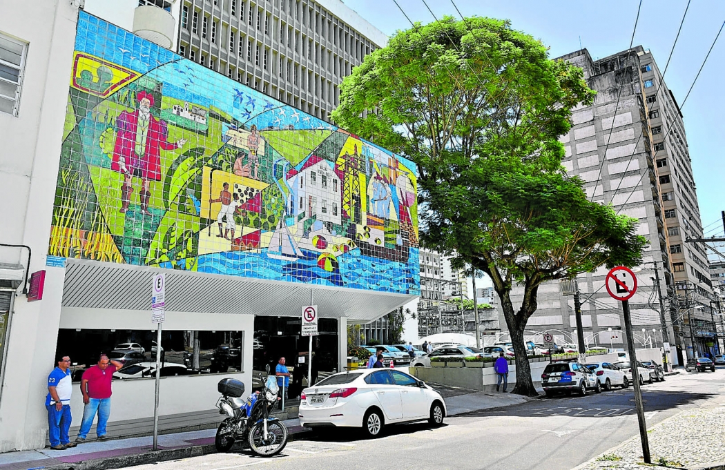 Palácio da Fonte Grande, onde fica a Casa Militar. Crédito: Marcelo Prest