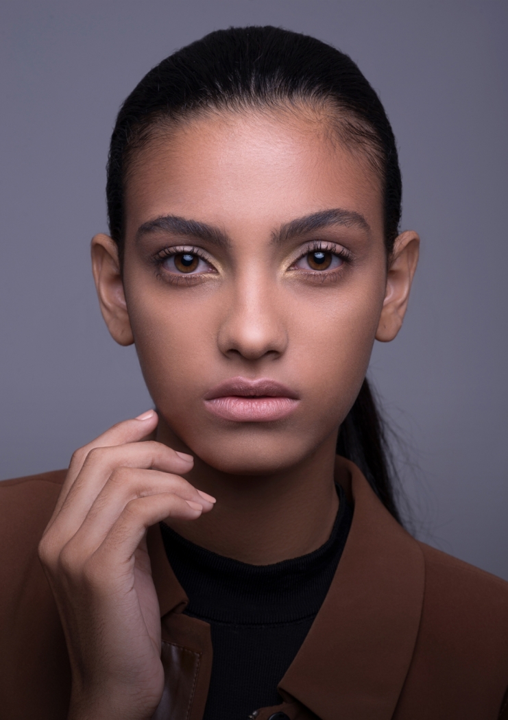 A modelo Mariana Barcelos desfilou na Semana de Moda de Milão. Crédito: Chrystian Henrique