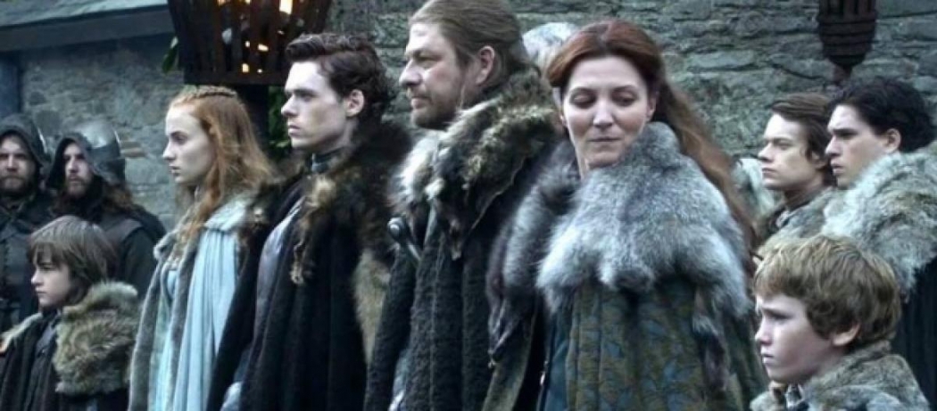 15/03/2019 - Game Of Thrones: a família Stark, sem a presença de Arya. Crédito: Divulgação/HBO