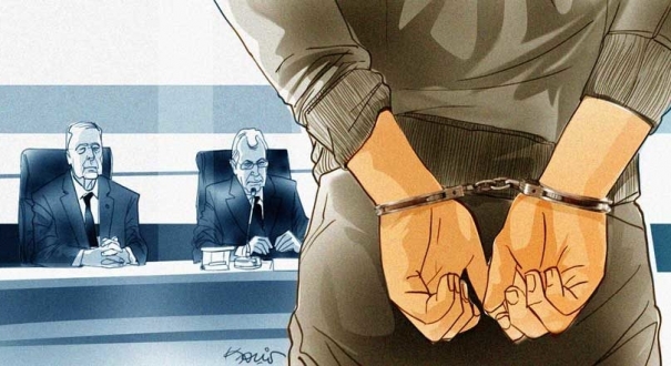 Detento em audiência de custódia