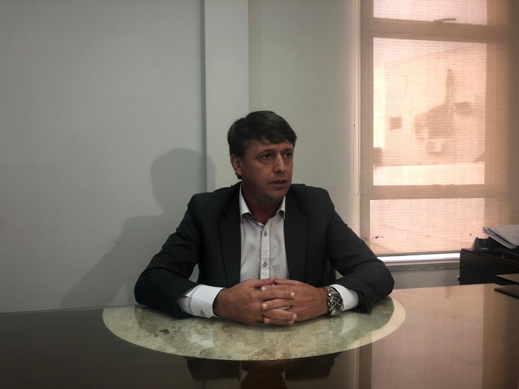 Presidente da Câmara Municipal da Serra, Rodrigo Caldeira (Rede). Crédito: José Carlos Schaeffer