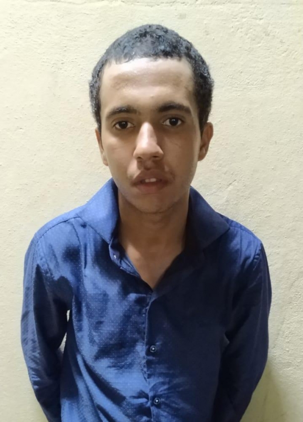 Cosme Damião Pereira Figueiredo foi preso acusado de furto em evento beneficente de Baixo Guandu. Crédito: Divulgação/Polícia Militar