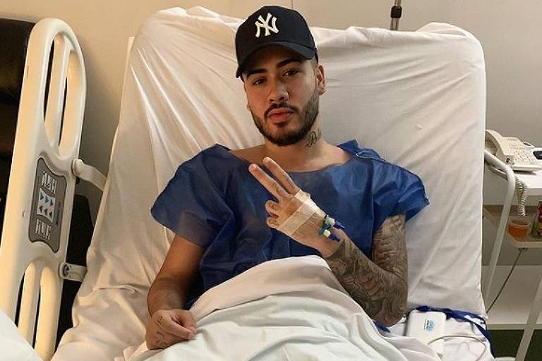 MC Kevinho se recupera de cirurgia. Crédito: Reprodução/Instagram
