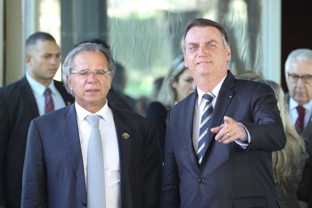 Jair Bolsonaro e Paulo Guedes. Crédito: Fabio Rodrigues Pozzebom/Agência Brasil | Arquivo