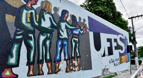 Fachada da Universidade Federal do Espírito Santo