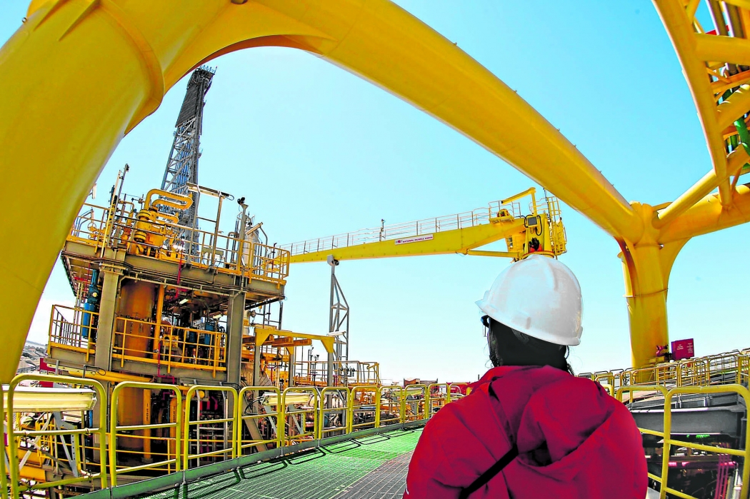 Plataforma de petróleo. Crédito: Agência Petrobras