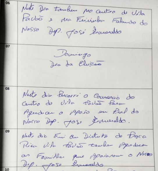 Às vésperas da eleição, funcionário de José Esmeraldo vai em busca de
