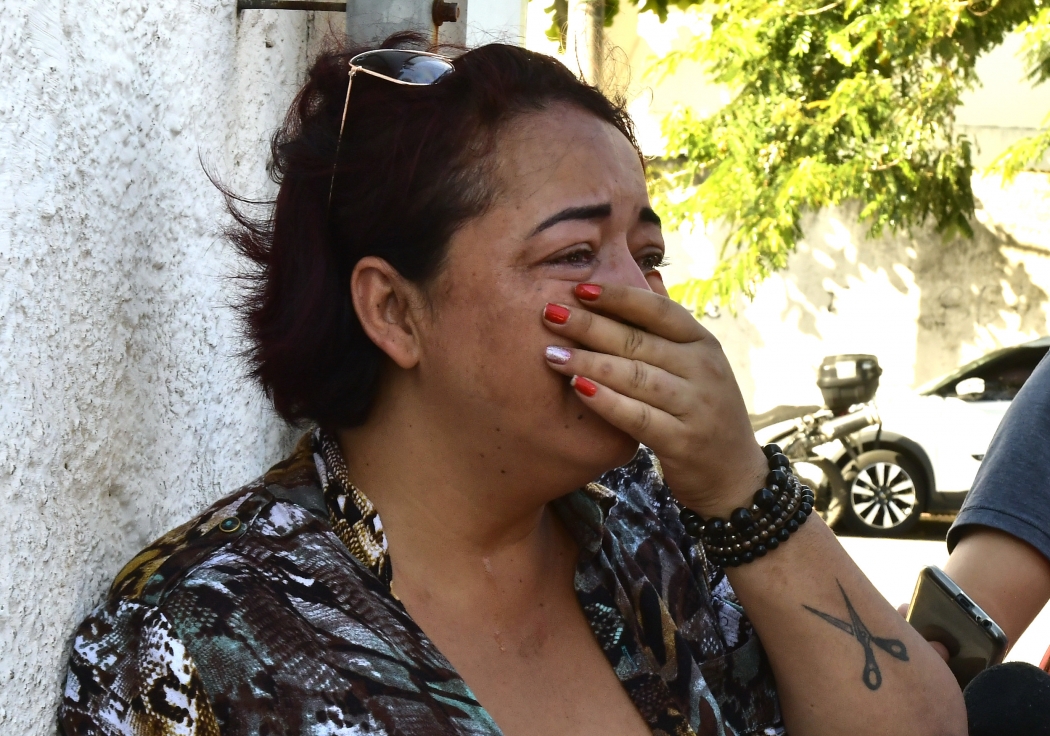 Vilma Gonçalves, mãe de Kelvin Gonçalves dos Santos, que teve a moto atingida na Terceira Ponte. Crédito: Bernardo Coutinho