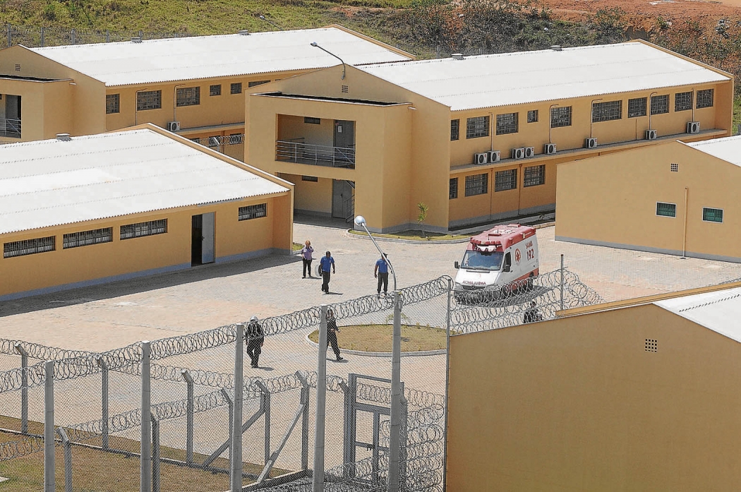 Complexo do Xuri, em Vila Velha, é uma das unidades carcerárias que apresentam superlotação de presos  . Crédito: Ricardo Medeiros