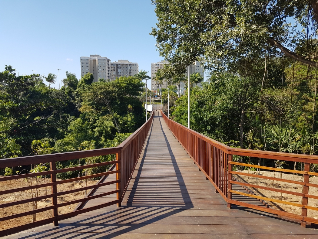 Passarela vai ligar nova área ao restante do Parque. Crédito: José Carlos Schaeffer