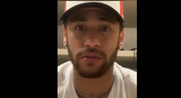 Neymar postou vídeo para se defender da acusação de estupro
