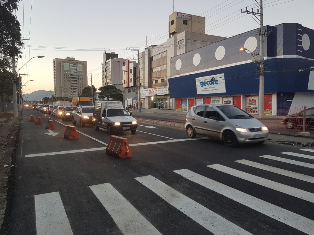 O trecho, que contém três faixas e já possui sinalização, foi aberto nesta segunda-feira (03). Crédito: José Carlos Schaeffer