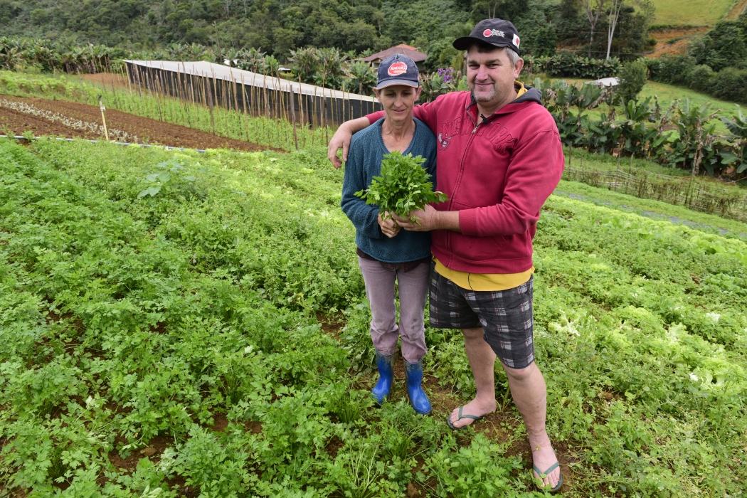 Forró da terceira idade em Santa Maria de Jetibá 