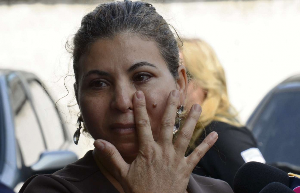 Sueli Tavares, mãe de Saulo Ferreira Tavares, esteve no IML para liberar o corpo do filho em 2015
