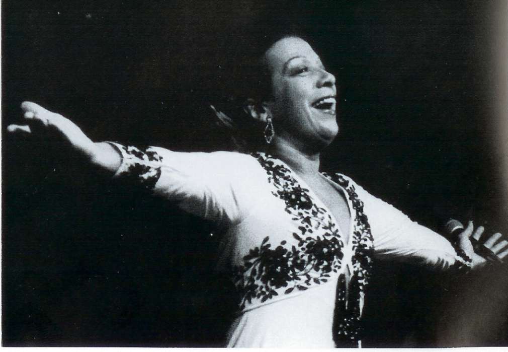 A cantora Elizeth Cardoso. Crédito: Arquivo