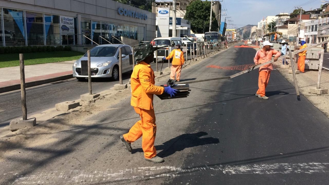 Avenida Leitão da Silva tem pista liberada nesta terça-feira (16). Crédito: Eduardo Dias