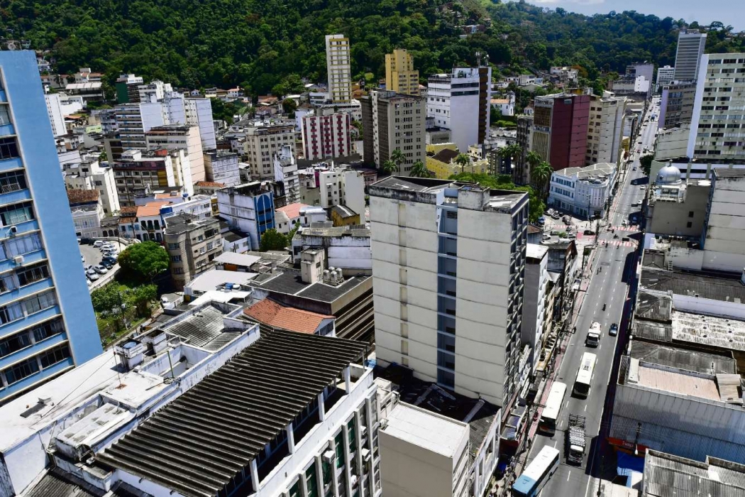 Cidade Alta, no Centro de Vitória. Crédito: Bernardo Coutinho