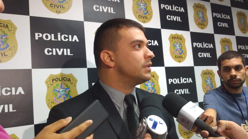 Delegado Diego Aleluia . Crédito: Esthefany Mesquita