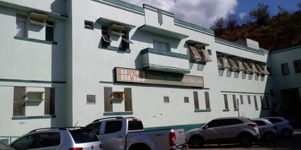 Fachada do Hospital e Maternidade São José, em Colatina. Crédito: Larissa Avilez