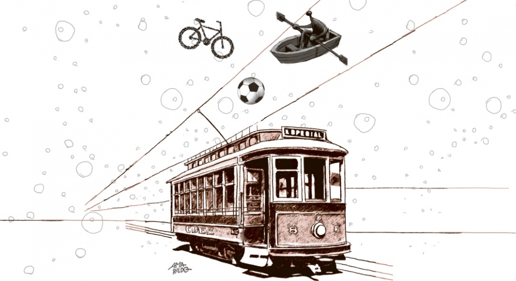 Saudades dos outros tempos de Vitória. Crédito: Amarildo