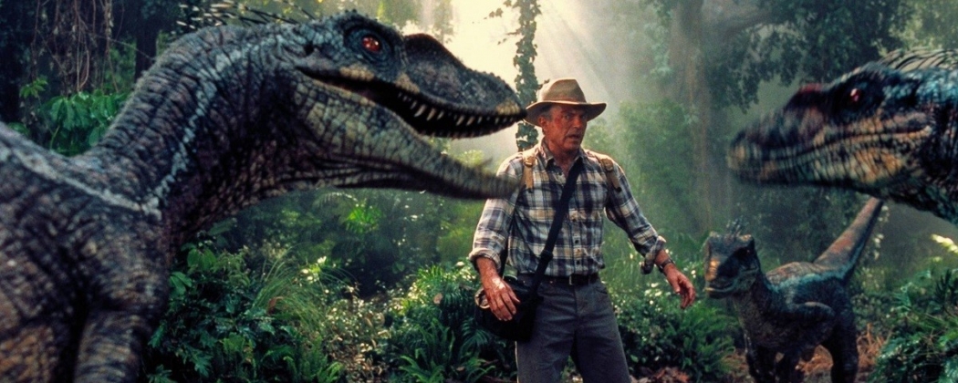 Cena do filme Jurassic Park. Crédito: Divulgação