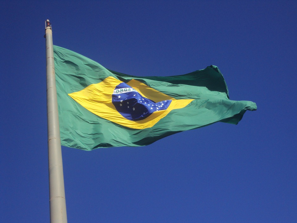 Bandeira do Brasil. Crédito: Pixabay