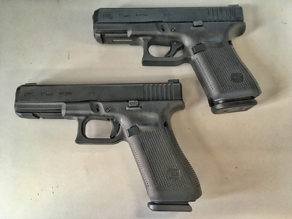 Pistola da marca Glock que vai equipar a PC. Crédito: Divulgação