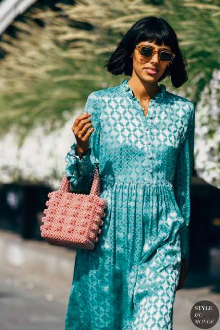 Bolsas de contas e miçangas são a nova trend na moda. Crédito: Pinterest