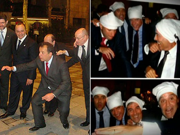 Sérgio Cabral e colegas de Governo em Paris em 2009. Crédito: Reprodução/Blog do Garotinho